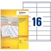 Image de Avery - Boite de 1600 Étiquettes Autocollantes multi-usages, Format 105 x 35 mm, Impression copieur, (DP165-100)