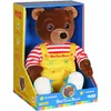 Image de Gipsy Toys - Petit Ours Brun   Peluche Musicale Qui Parle Conteur dHistoires - 28 cm   Marron Jaune Rouge