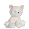 Image de Gipsy Toys   Peluche Les Amis Floppy   Chat - 30 CM   Beige Blanc ET Rose