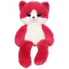 Image de Peluche Chat Leggies - GIPSY TOYS - Framboise 48 cm