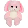 Image de Peluche Lapin Leggies - GIPSY TOYS - Rose 48 cm