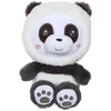 Image de Peluche Panda Hoody Pets - GIPSY TOYS - 24 cm