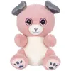 Image de Peluche - Peluche Chien SPOT Cutydoos rose poudré et gris   23 cm