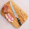 Image de Sabatier - Couteau Tranchelard Ideal 100% Forgé - Fabriqué en France - 20 cm - Lame et Rivets en INOX - Idéal pour Trancher Finement Viandes et Rôtis avec Précision.