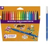 Image de BIC Kids Visa Feutres de Coloriage à Pointe Fine, Lavables, Encre à base d'eau - Couleurs Assorties, Etui Carton de 18