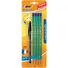 Image de BIC Evolution Original avec Gomme Crayons à Papier - HB, Blister de 4