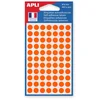 Image de Apli 111835 - Pochette de 462 pastilles Orange Ø 8 mm