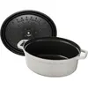 Image de STAUB Cocotte Ovale Truffe Blanche, Taille - 31cm