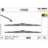 Image de SWF Das Original Kit de 2 Balais d'Essuie-Glace Conventionnels - Avant - 600 mm / 350 mm - 116322