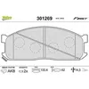 Image de Plaquette de frein gamme first Kia besta - VALEO - 301269