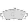 Image de Plaquette de frein gamme first Opel MercedesIVa - VALEO - 301456