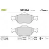 Image de Plaquette de frein gamme first Ford fiesta v - VALEO - 301564