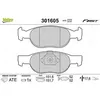 Image de Plaquette de frein gamme first Fiat punto fr - VALEO - 301605