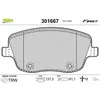 Image de Plaquette de frein gamme first Skoda fabia - VALEO - 301667