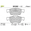 Image de Plaquette de frein gamme first Mercedes classe m (w164) - VALEO - 301802