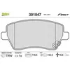 Image de Plaquette de frein gamme first Suzuki splash - VALEO - 301847
