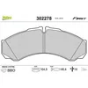 Image de Plaquette de frein gamme first iveco daily 06.02>04.06 - VALEO - 302278
