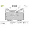 Image de Plaquette de frein gamme first mini mini 09.08> - VALEO - 302336