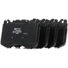 Image de Valeo Jeu de 4 Plaquettes de Frein Essential 302447, Essieu Avant | Certifiées ECE-R90, La Qualité par Valeo, Testés pour Garantir Durabilité et Performances Optimales