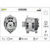 Image de VALEO-439266-Alternateur-Courant de charge de l'alternateur [Amp] : 120 - Nombre de stries : 6 - Diamètre de la poulie [mm] : 55 - Voltage [V] : 14 - Sens de rotation : SENS HORLOGE