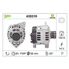 Image de VALEO-439319-Alternateur-Courant de charge de l'alternateur [Amp] : 120 - Nombre de stries : 6 - Diamètre de la poulie [mm] : 59 - Voltage [V] : 14 - Sens de rotation : SENS HORLOGE