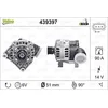 Image de VALEO-439397-Alternateur-Courant de charge de l'alternateur [Amp] : 90 - Nombre de stries : 6 - Diamètre de la poulie [mm] : 51 - Voltage [V] : 14 - Sens de rotation : SENS HORLOGE