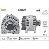 Image de VALEO-439627-Alternateur-Courant de charge de l'alternateur [Amp] : 150 - Nombre de stries : 6 - Diamètre de la poulie [mm] : 53 - Voltage [V] : 14 - Sens de rotation : SENS HORLOGE