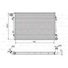 Image de VALEO Radiateur, Refroidissement du moteur 701664