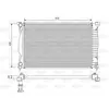 Image de VALEO Radiateur, Refroidissement du moteur 734269
