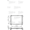 Image de VALEO Radiateur, Refroidissement du moteur 735158