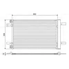 Image de VALEO Condenseur (climatisation) 822550 Compatible avec: CITROËN BERLINGO, BERLINGO Kasten/Großraumlimousine, C4 GRAND PICASSO II, C4 PICASSO II, C4 SPACETOURER, GRAND C4 SPACETOURER, JUMPY III Kasten