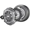 Image de Kit dembrayage + Volant moteur Audi A4 (2007>) - VALEO - 836626