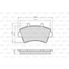 Image de VALEO Plaquettes de frein avant (jeu) 872613 Vorderachse