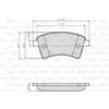 Image de VALEO Jeu de garnitures de frein, frein à disque 872693 Vorderachse | Compatible avec: MERCEDES-BENZ CITAN Kasten/Großraumlimousine, CITAN Mixto, CITAN Tourer, RENAULT KANGOO / GRAND KANGOO II