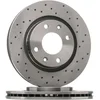Image de VALEO 886695 2x Disque de frein Avant Ø266mm Hauteur: 34mm Épaisseur: 22mm perforé/ventilé de l'intérieur Compatible avec PEUGEOT 206 3/5 portes 2A/C 207 3/5 portes WA, WC 208 I 3/5 portes CA, CC