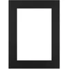 Image de Passe-Partout Noir 50x70 cm Ouverture 40x50 cm - Passe-Partout pour Cadre Photo 50x70 cm et Photo 40x50 cm - Marie Louise - Pêle-mêle - Passe-Partout Carton FSC - Fabriqué en France