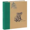 Image de Album Photo Traditionnel Greenearth koala 600 Photos 10x15 cm Vert, Compatible 11,5x15 cm 100 pages Taille : 34.2x37.4 cm - Fabriqué en France