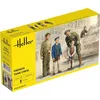 Image de HELLER - French Tank Crewmaquette Figurine French Tank Crew Heller |30323| 1:35 Figurine Miniature
