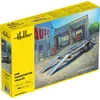 Image de Heller 1:24 - Remorque de Transporteur de Voiture