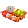 Image de Jouets Ecoiffier - 606 - Egouttoir Cuisine Garni - 17 Accessoires - Jeu d'imitation - Dès 18 mois- Origine France Garantie