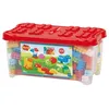 Image de Jouets Ecoiffier -1389 - Coffre de rangement et briques à empiler Abrick   Jeu de construction pour enfants   275 pièces   Dès 18 mois   Fabriqué en France