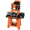 Image de Jouets Ecoiffier   2305 - Petit Établi Black And Decker pour enfants   Jeu de bricolage   27 pièces   Dès 18 mois   Fabriqué en France