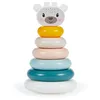 Image de Ecoiffier Pyramide d'ours avec anneaux à emboîter, couleurs pastel, motricité fine, pour enfants à partir de 6 mois (7600007910)