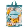 Image de Ecoiffier - BB Abrick - Sac Demi-Lune 60 pièces - Jeu de Construction pour Enfants - Stimule la créativité et la motricité - Facile à Transporter - Dès 12 Mois   7927