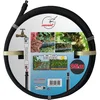 Image de Jardibric - Kit Tuyau Poreux pour Arrosage 25 m - Débit 20 L/h/m à 1 Bar - Raccord Rapide et Bouchon Inclus