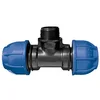 Image de Jardibric - Té Compression Ø32 mm M26x34 PN10 - Té Fileté PE - Raccord Tuyau Polyéthylène Irrigation