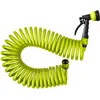 Image de Jardibric - Tuyau d'Arrosage Serpentin en PU 10m - Souple, Résistant & Facile à Utiliser pour Arrosage Précis de Jardin et Balcon