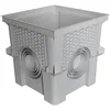 Image de Jardibric - Regard/Rehausse Collecteur des Eaux Pluviales - 30 x 30 cm (livré sans Couvercle) Personnalisez Votre Installation pour Une Gestion Efficace des Eaux Pluviales