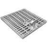 Image de Jardibric - Grille Regard 30x30 cm - 28x28 cm - Évacuation Eaux Pluviales - Polypropylène Renforcé