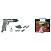 Image de MECAFER Perceuse et serreuse pneumatique - mandrin 10mm + 10 forets HSS + 6 embouts vissage + accessoires